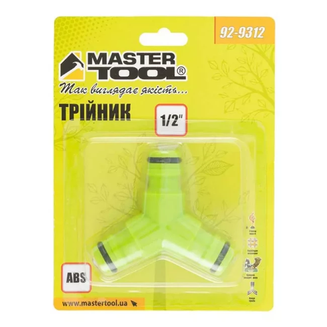 Тройник соединительный Master Tool для коннектора 1/2 (92-9312)