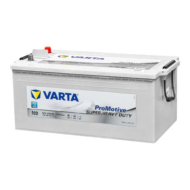 Грузовой аккумулятор VARTA ProMotive SUPER HEAVY DUTY N9 6CT-225Ah Аз (725103115) Грузовой аккумулятор VARTA ProMotive SUPER HEAVY DUTY N9 6CT-225Ah Аз (725103115)