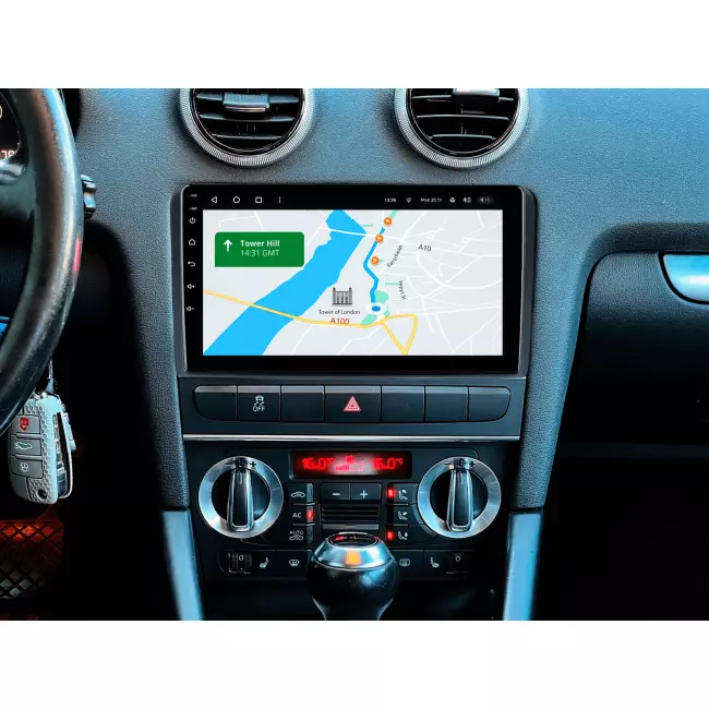 Мультимедийная автомобильная система Gazer T6009-8P PRO MAX для Audi A3 2 2003-2013, S3 2 2006-2012, RS3 1 2011-2012 37668