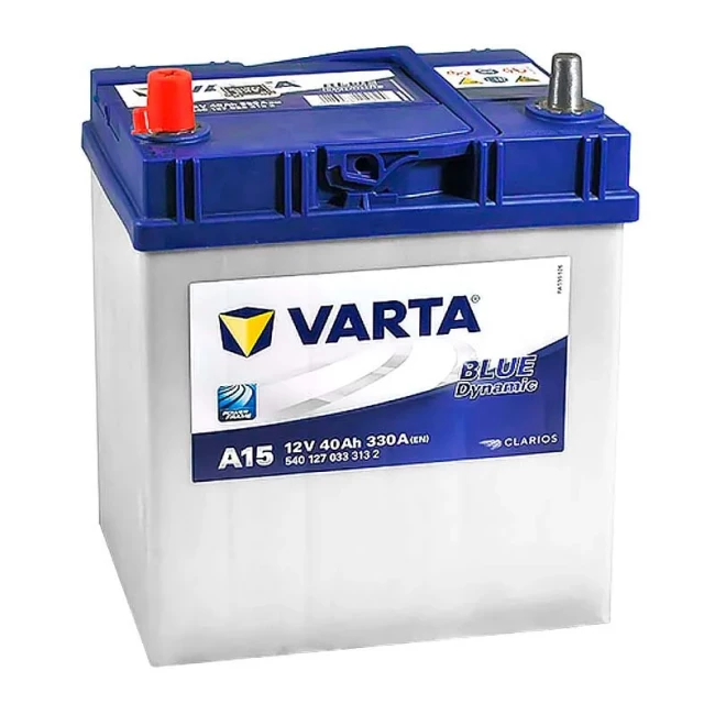 Автомобильный аккумулятор VARTA Blue Dynamic A15 6CT-40Ah Asia Аз (540127033)