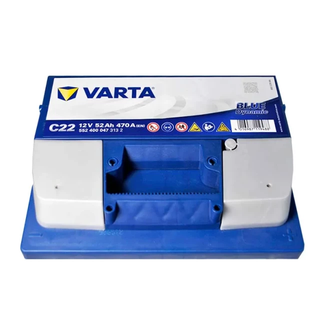 Автомобильный аккумулятор VARTA Blue Dynamic C22 6CT-52Ah АзЕ (552400047)