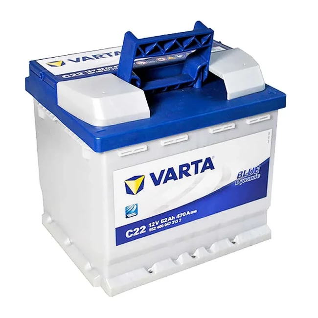 Автомобильный аккумулятор VARTA Blue Dynamic C22 6CT-52Ah АзЕ (552400047)