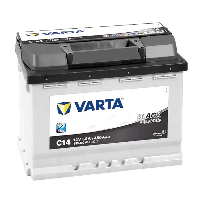 Автомобільний акумулятор VARTA Black Dynamic C14 6CT-56Ah АзЕ (556400048)