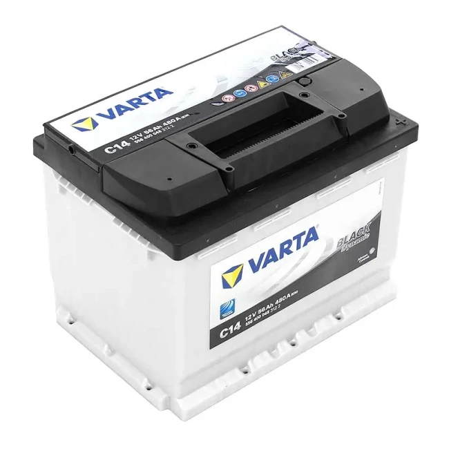 Автомобільний акумулятор VARTA Black Dynamic C14 6CT-56Ah АзЕ (556400048)