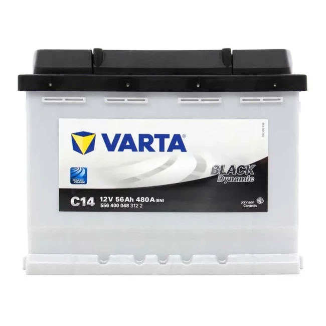 Автомобільний акумулятор VARTA Black Dynamic C14 6CT-56Ah АзЕ (556400048)