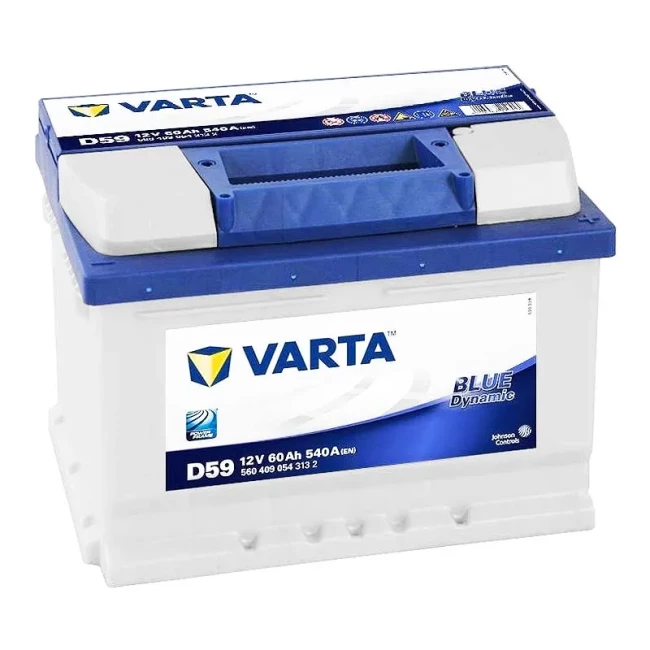 Автомобільний акумулятор VARTA Blue Dynamic D59 6CT-60Ah АзЕ (560409054)