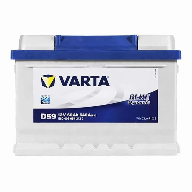 Автомобільний акумулятор VARTA Blue Dynamic D59 6CT-60Ah АзЕ (560409054)
