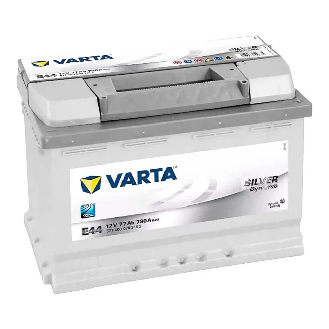 Автомобильный аккумулятор VARTA Silver Dynamic E44 6CT-77Ah АзЕ (577400078)