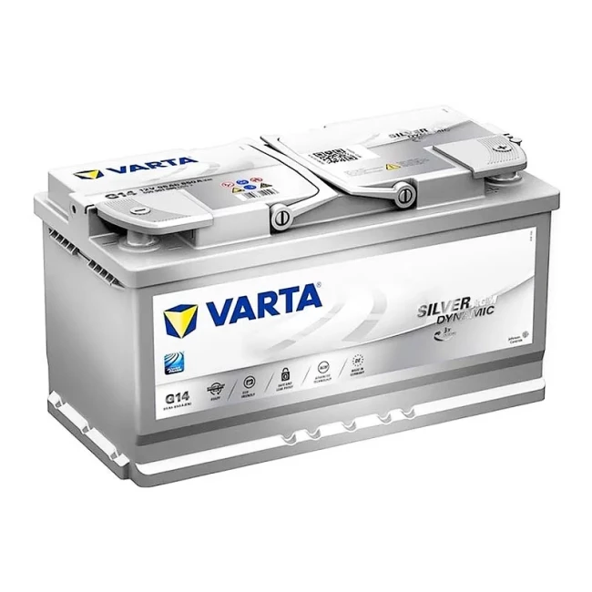 Автомобильный аккумулятор VARTA Silver Dynamic AGM A5/G14 6CT-95Ah АзЕ (595901085)