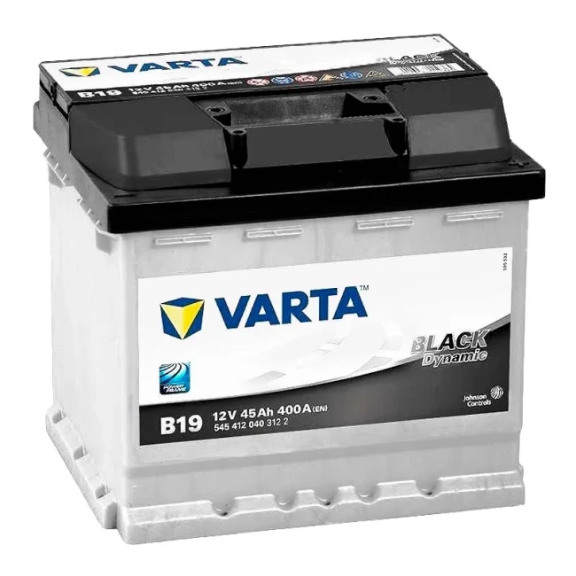 Автомобильный аккумулятор VARTA Black Dynamic B19 6СТ-45Ah АзЕ (545412040)