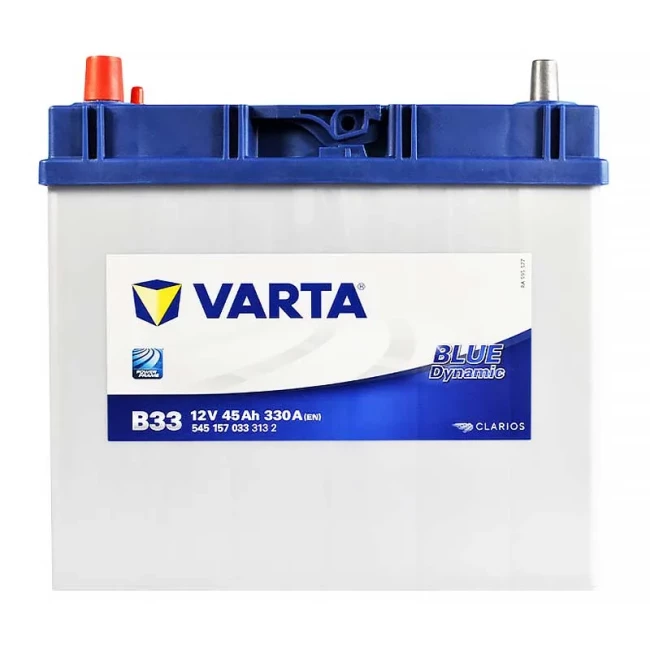 Автомобильный аккумулятор VARTA Blue Dynamic B33 6СТ-45Ah Asia Аз (545157033)