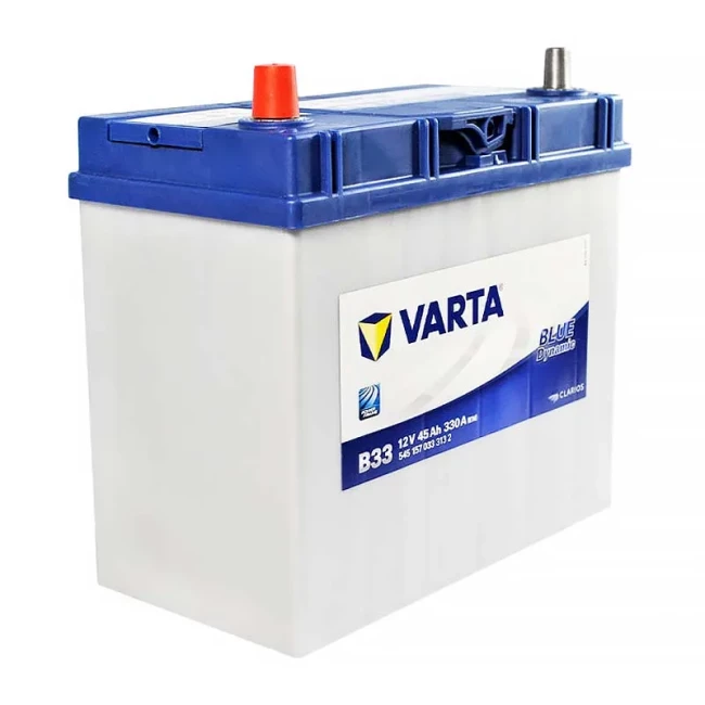 Автомобильный аккумулятор VARTA Blue Dynamic B33 6СТ-45Ah Asia Аз (545157033)