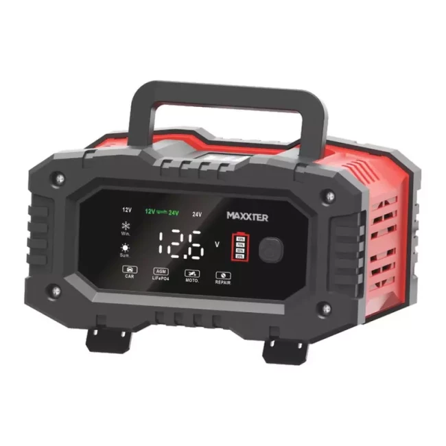 Зарядний пристрій Maxxter 12/24V (MX-CHR-1224V20P) Зарядний пристрій Maxxter 12/24V (MX-CHR-1224V20P)