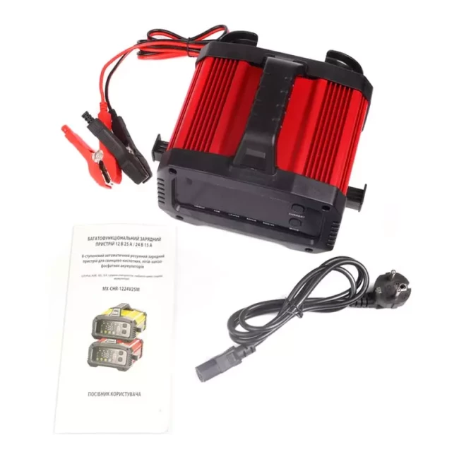 Зарядное устройство Maxxter 12/24V (MX-CHR-1224V25M)