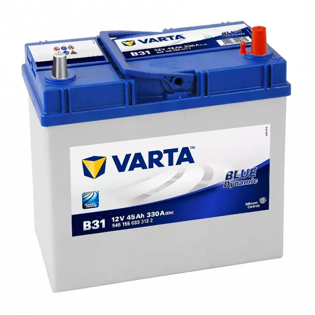 Автомобильный аккумулятор VARTA Blue Dynamic B31 6CT-45Ah Asia АзЕ (545155033)