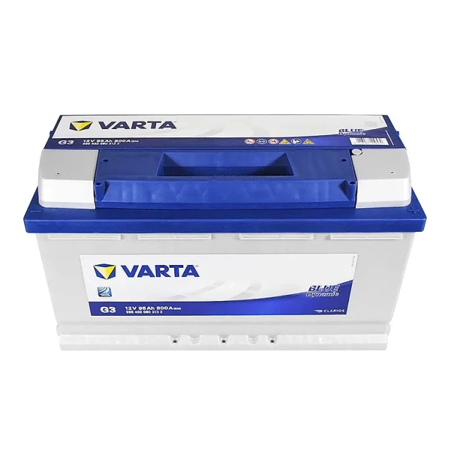 Автомобільний акумулятор VARTA Blue Dynamic G3 6CT-95Ah АзЕ (595402080)