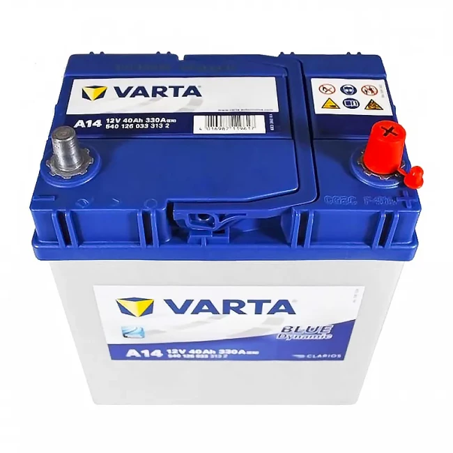 Автомобільний акумулятор VARTA Blue Dynamic A14 6CT-40Ah Asia АзЕ (540126033)