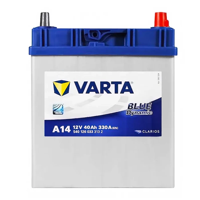 Автомобільний акумулятор VARTA Blue Dynamic A14 6CT-40Ah Asia АзЕ (540126033)