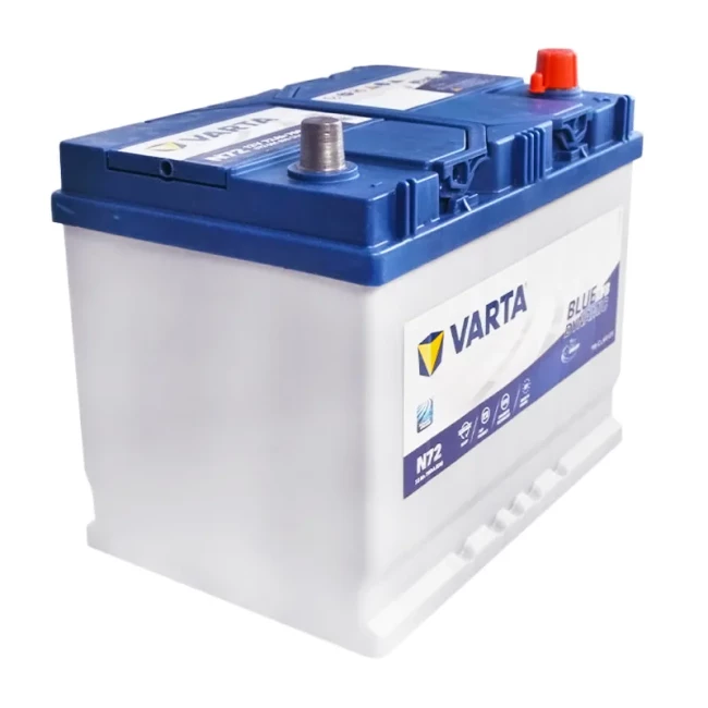 Автомобільний акумулятор VARTA Blue Dynamic EFB N72 6CT-72Ah Asia АзЕ (572501076)
