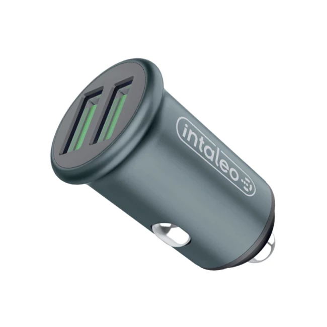Автомобільний зарядний пристрій Intaleo CCG482 (2USB, 4.8A) Grey (521553)