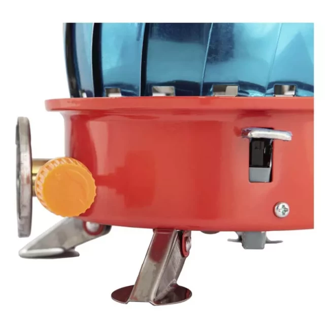 Туристическая газовая плита Master Tool с пьезоподжигом с защитой от ветра 28 кВт 145 г/час 42 Bar G30/G31 I3В/P (44-5104)