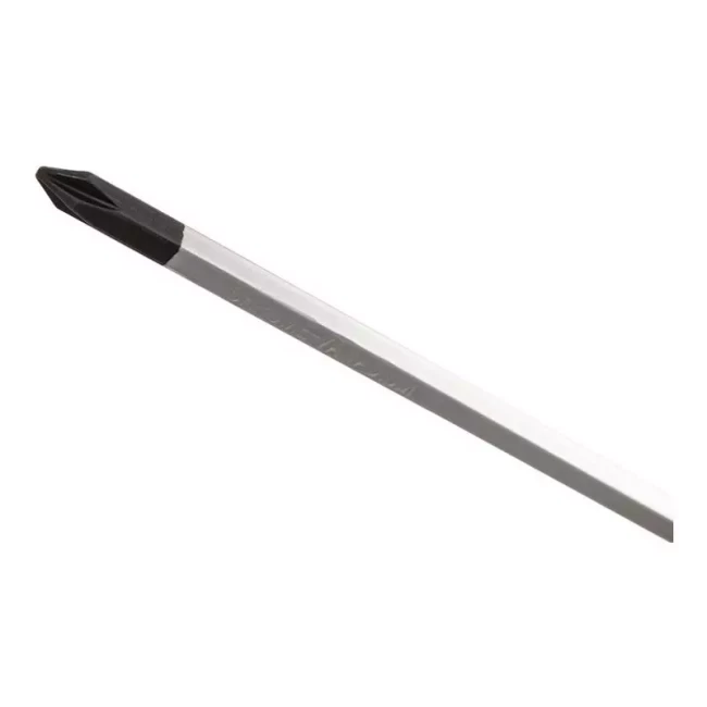 Отвертка ударная Master Tool крестовая магнитная EXTERNAL HEX PH1*100 мм ручка с TPR покрытием (49-6110)