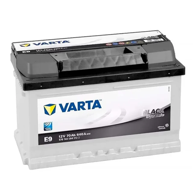 Автомобільний акумулятор VARTA Black Dynamic E9 6СТ-70Ah АзЕ (570144064)