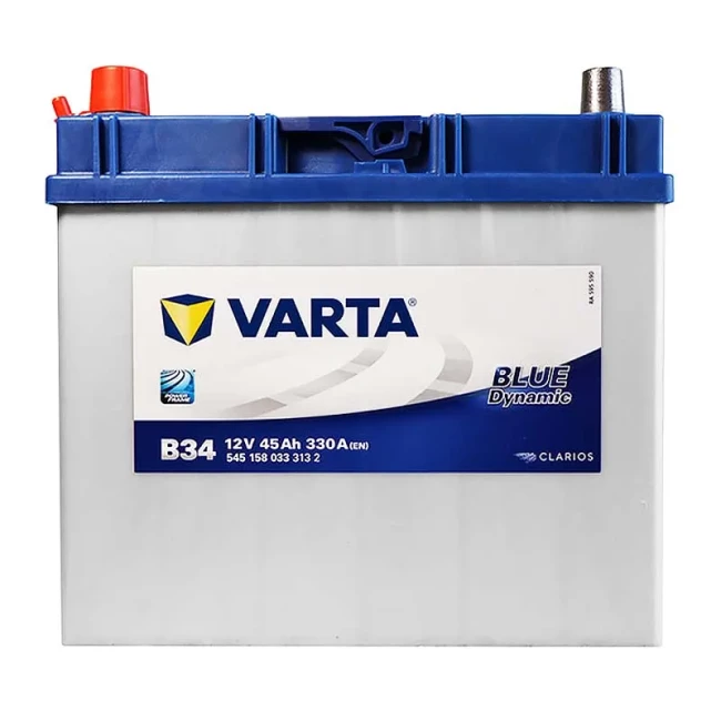 Автомобільний акумулятор VARTA Blue Dynamic B34 6CT-45Ah Asia Аз (545158033)