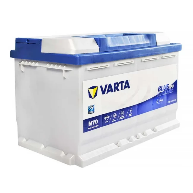 Автомобільний акумулятор VARTA Blue Dynamic EFB N70 6CT-70Ah АзЕ (570500076)