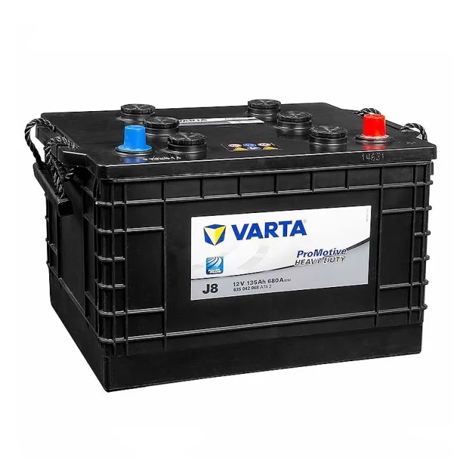 Грузовой аккумулятор VARTA ProMotive HEAVY DUTY J8 6CT-135Ah АзЕ (635042068)