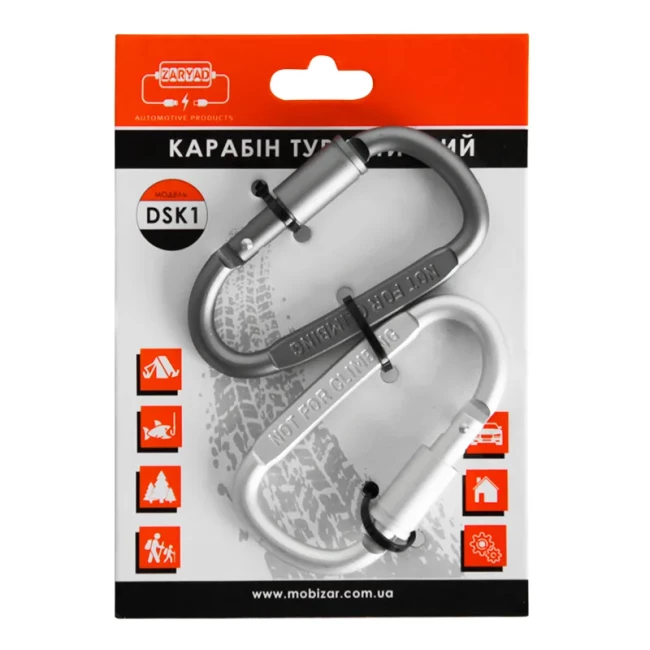 Карабін туристичний ZARYAD DSK 1 (867499)