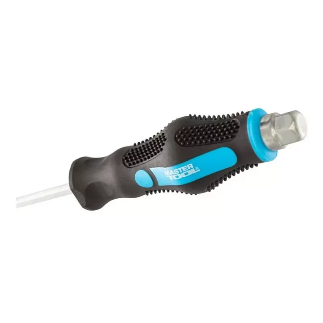 Викрутка ударна Master Tool хрестова магнітна EXTERNAL HEX PH2*150 мм ручка з TPR покриттям (49-6215)