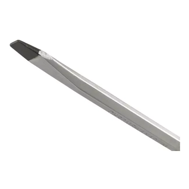 Отвертка ударная Master Tool шлицевая магнитная EXTERNAL HEX SL5*75 мм ручка с TPR покрытием (49-6575)
