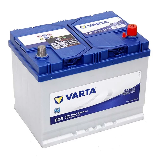Автомобильный аккумулятор VARTA Blue Dynamic E23 6CT-70Ah Asia АзЕ (570412063)