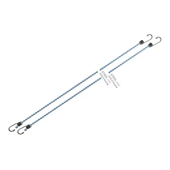 Стяжка груза Master Tool резиновая Ø 8 мм 120 см набор 2 шт (81-0322)