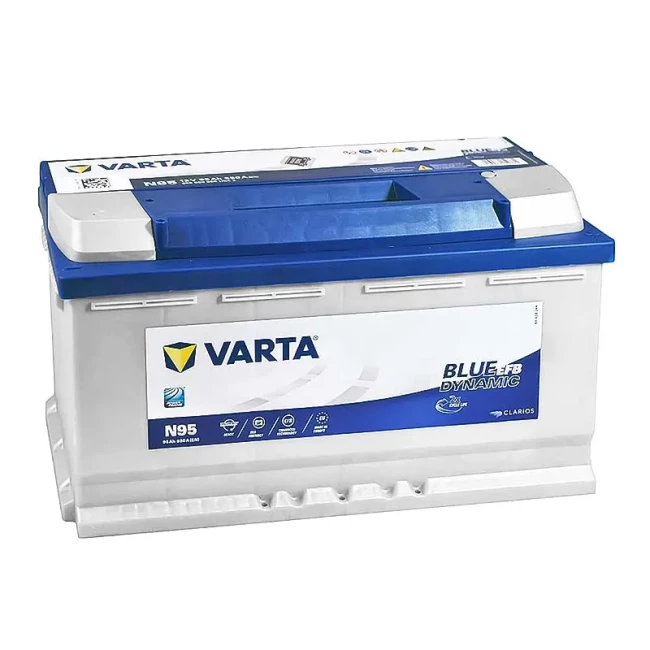 Автомобильный аккумулятор VARTA Blue Dynamic EFB N95 6CT-95Ah АзЕ (595500085)