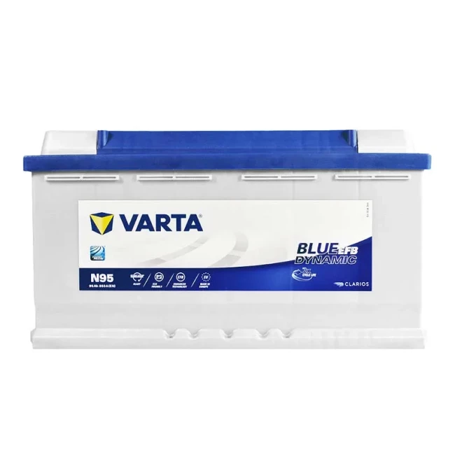 Автомобільний акумулятор VARTA Blue Dynamic EFB N95 6CT-95Ah АзЕ (595500085)