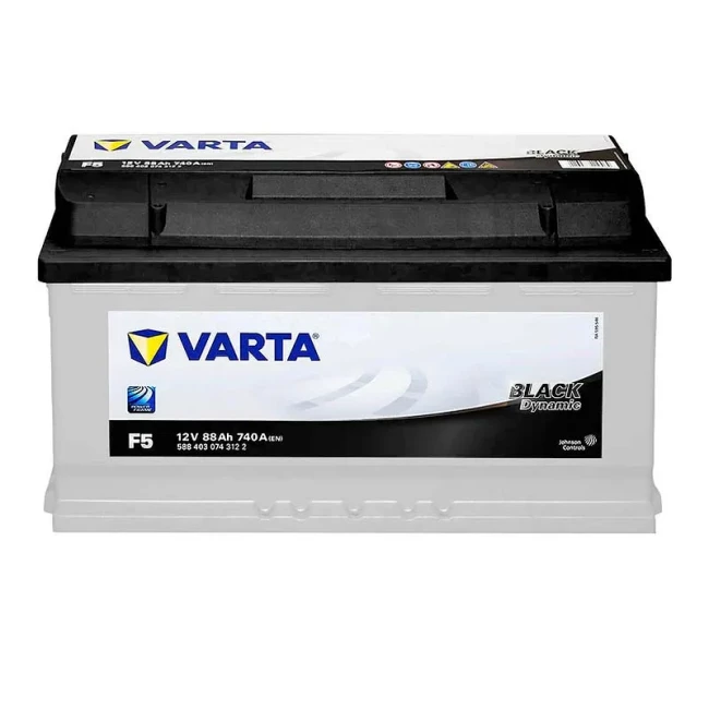 Автомобильный аккумулятор VARTA Black Dynamic F5 6СТ-88Ah АзЕ (588403074) Автомобильный аккумулятор VARTA Black Dynamic F5 6СТ-88Ah АзЕ (588403074)