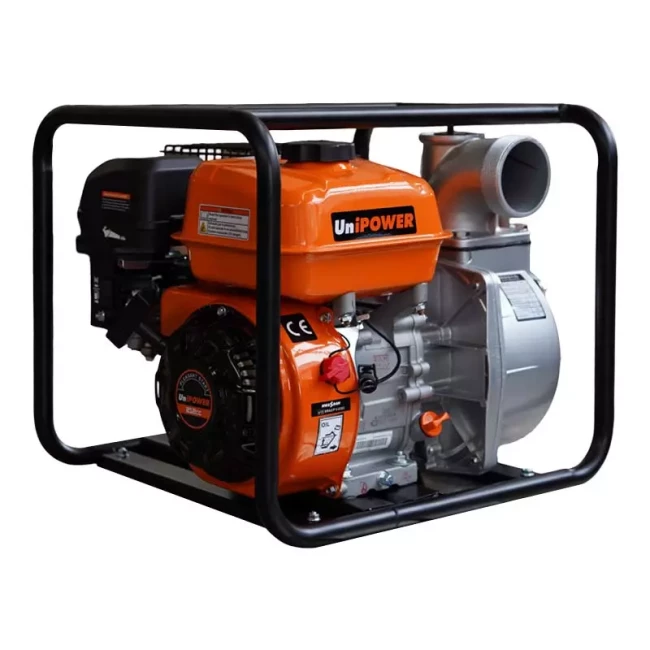 Бензиновая мотопомпа UniPOWER H80ZB28-4.3Q (80 мм / 3 дюйма)