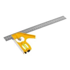 Уголок столяра Master Tool комбинированный 300 мм с капсулой AL-SS (30-3510)