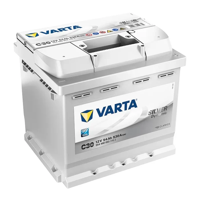 Автомобильный аккумулятор VARTA Silver Dynamic C30 6CT-54Ah АзЕ (554400053)