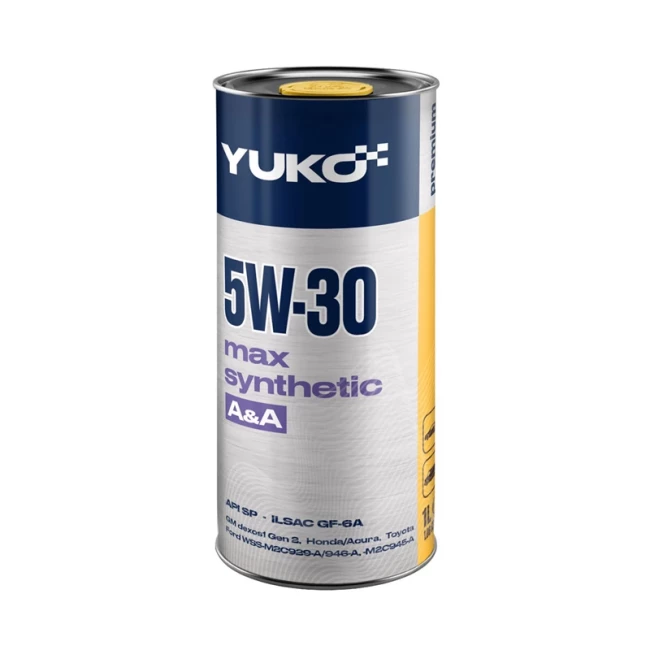 Моторное масло YUKO MAX SYNTETIC A&A 5W-30 SP 1л