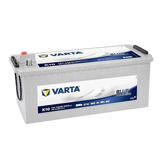 Грузовой аккумулятор VARTA ProMotive Blue K10 6СТ-140Ah Аз (640103080)