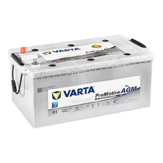 Грузовой аккумулятор VARTA ProMotive AGM A1 6CT-210Ah Аз (710901120) Грузовой аккумулятор VARTA ProMotive AGM A1 6CT-210Ah Аз (710901120)