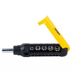Отвертка с реверсом SIGMA + торцевые насадки и биты 1/4" 13 шт CrV (4001931)