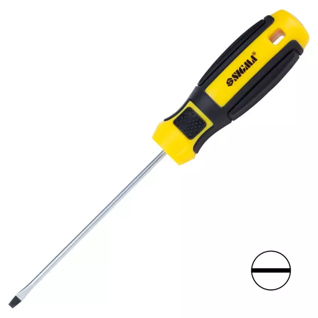 Отвертка шлицевая SIGMA SL 3.0х100мм CrV Mega (4009161) Отвертка шлицевая SIGMA SL 3.0х100мм CrV Mega (4009161)