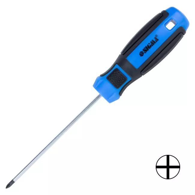 Отвертка крестовая SIGMA PH 0х100мм CrV Mega (4009321) Отвертка крестовая SIGMA PH 0х100мм CrV Mega (4009321)