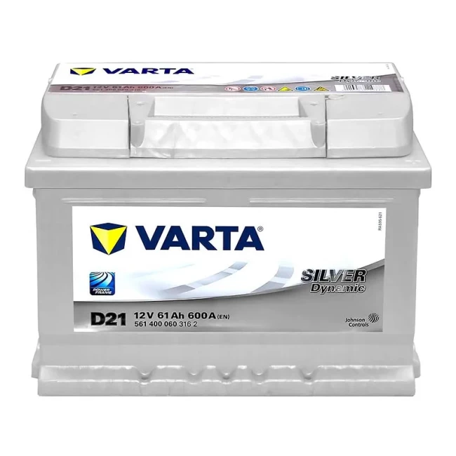 Автомобильный аккумулятор VARTA Silver Dynamic D21 6CT-61Ah АзЕ (561400060)
