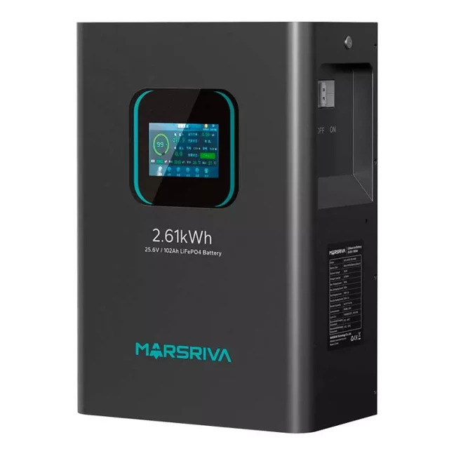 Аккумуляторная батарея MARSRIVA MR-LFP24-100-WMD 25.6V/102Ah
