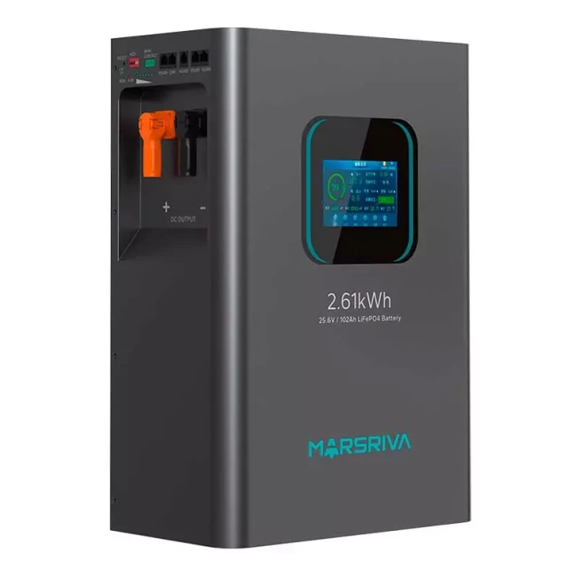 Аккумуляторная батарея MARSRIVA MR-LFP24-100-WMD 25.6V/102Ah